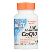 Doctor's Best - Coq10 Hi Absorb 400mg - 1 Each-60 VCAP