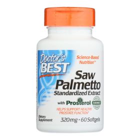 Doctor's Best - Saw Palmetto 320mg - 1 Each-60 SGELS