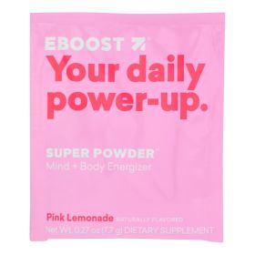 Eboost - Super Powder Pink Lmnade - Case of 20-.24 OZ