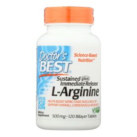 Doctor's Best - L-arginine Stnd&imdt Rlse - 1 Each-120 TAB