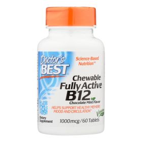 Doctor's Best - B12 Chew 1000mcg Active - 1 Each-60 TAB