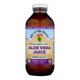 Lily of the Desert - Organic Aloe Vera Juice Inner Fillet - 16 fl oz