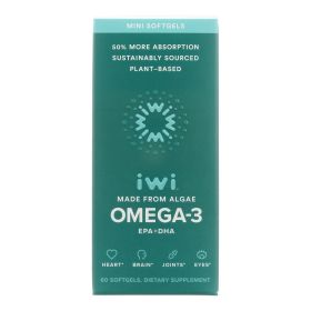 Iwi - Supp Alg Omega 3 Mini Sg - 1 Each-60 SGEL