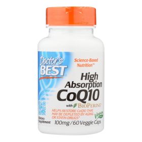 Doctor's Best - Coq10 Hi Abs 100mg - 1 Each-60 VCAP