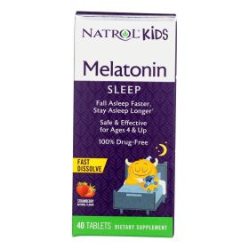 Natrol - Melatn Kids 1mg Fd Straw - 1 Each - 40 TAB