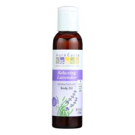 Aura Cacia - Aromatherapy Body Oil Lavender Harvest - 4 fl oz