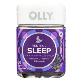 Olly - Supp Restful Sleep Blkbry - 1 Each - 50 CT